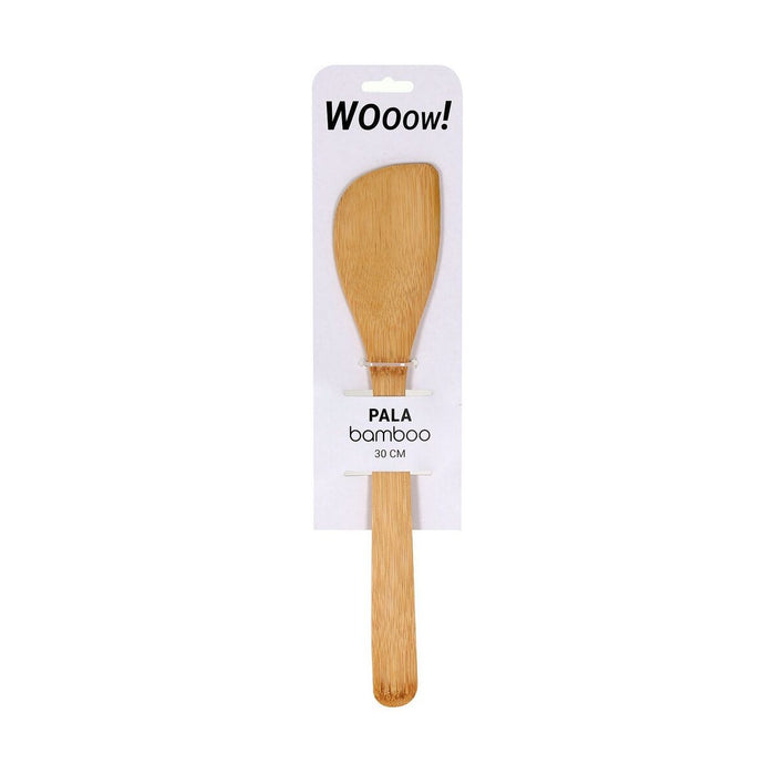 Paleta de Cocina Wooow Curvado Bambú 30 x 6,2 x 0,8 cm (36 Unidades)