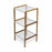 Shelves Confortime White Bamboo 35 x 35 x 76,2 cm (2 Units)