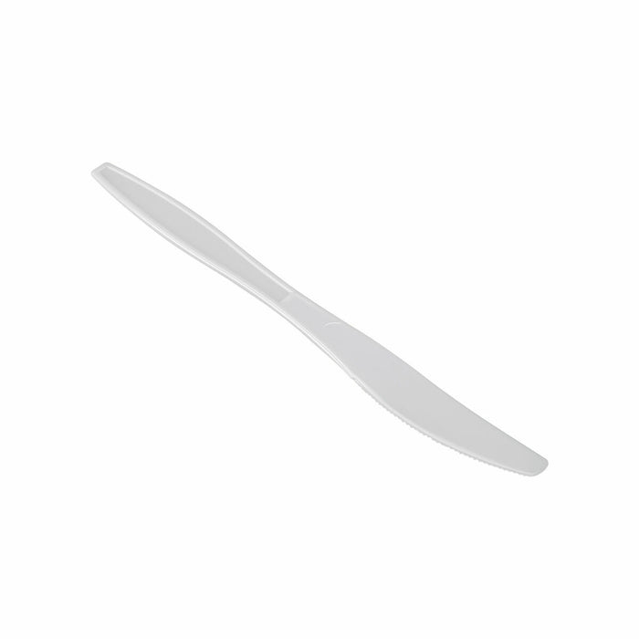 Ensemble de Couteaux Algon Réutilisable Blanc 10 Unités 19,6 cm