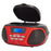 Radio CD Bluetooth MP3 Aiwa BBTU300RD    5W Red Black