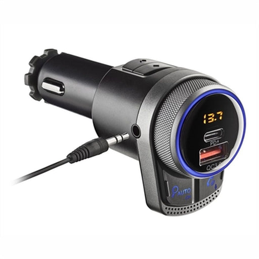 Lecteur MP3 et émetteur FM pour voiture NGS ELEC-MP4-0095 Noir Bluetooth 24 W