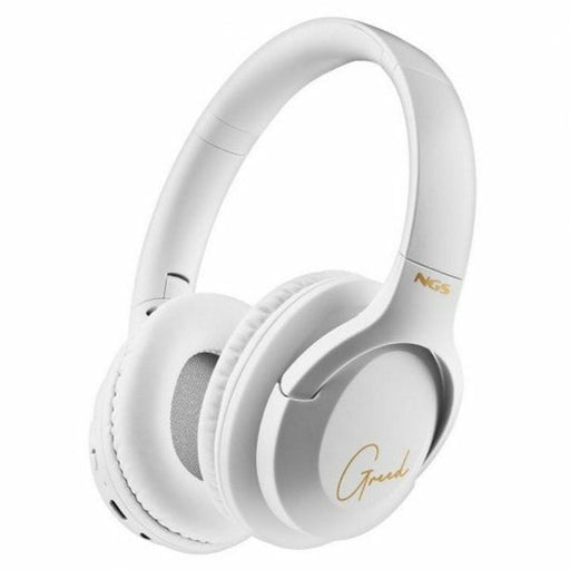Casques Bluetooth avec Microphone NGS Blanc