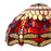 Lámpara de Techo Viro Belle Rouge Granate Hierro 60 W 30 x 125 x 30 cm