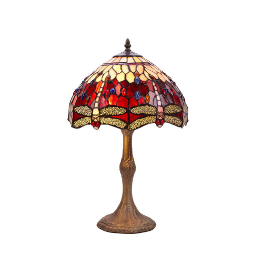 Lampe de bureau Viro Belle Rouge Bordeaux Zinc 60 W 30 x 50 x 30 cm