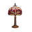 Desk lamp Viro Belle Rouge Maroon Zinc 60 W 20 x 37 x 20 cm