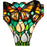 Aplique de Pared Viro Buttefly Multicolor Hierro 60 W 37 x 30 x 16 cm