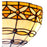 Ceiling Light Viro Marfíl Ivory Iron 60 W 30 x 45 x 30 cm