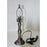 Lampe de bureau Viro Dalí Ambre Zinc 60 W 20 x 37 x 20 cm