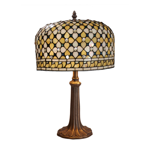 Lámpara de mesa Viro Queen Multicolor Zinc 60 W 30 x 54 x 30 cm