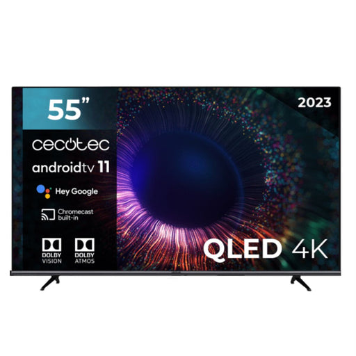 Télévision Cecotec 02568 4K Ultra HD 55" QLED Android TV