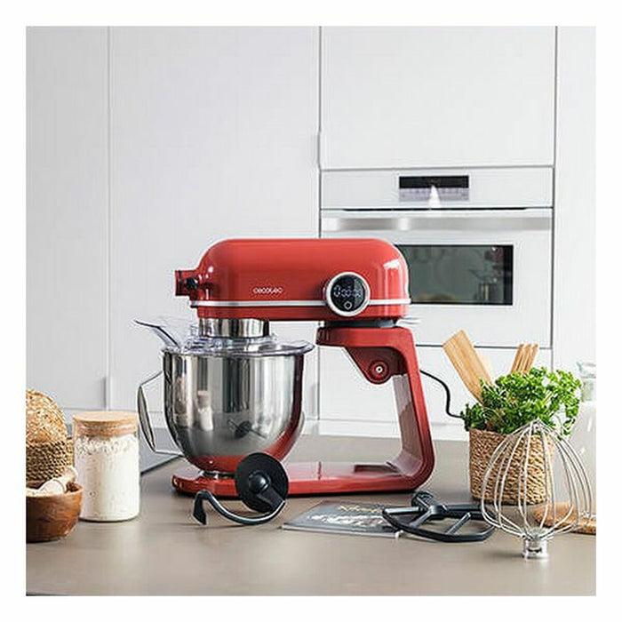 Mixeur/mélangeur de pâte Cecotec Twist&Fusion 4500 Luxury Red 800 W