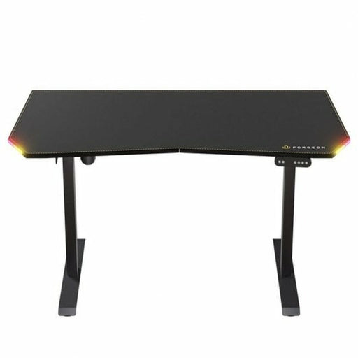 Mesa de Escritorio Gaming Forgeon Battleground 140 x 70 x 75 cm Negro