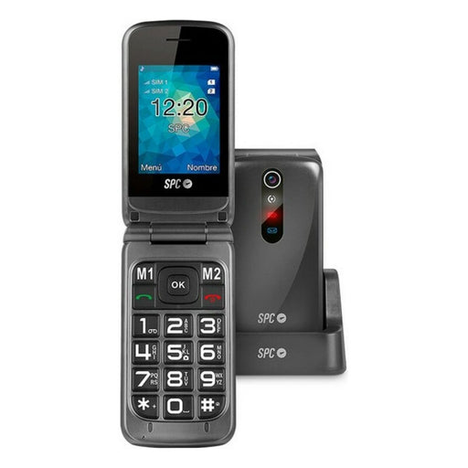 Téléphone Portable SPC 4610N 800mAh Bluetooth 2.4" Gris