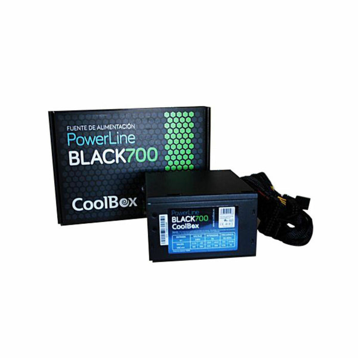 Bloc d’Alimentation CoolBox COO-FAPW700-BK 700 W ATX Noir Bleu