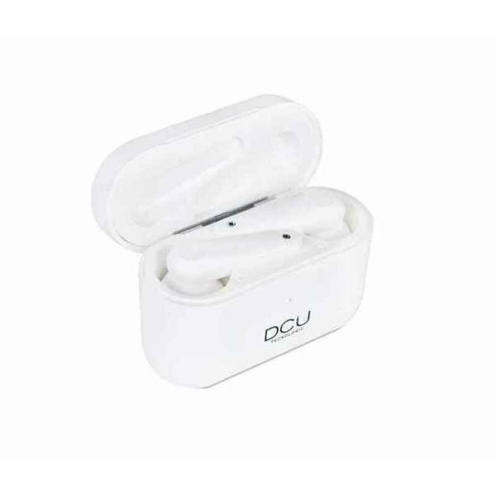Wireless Headphones DCU EARBUDS Bluetooth White