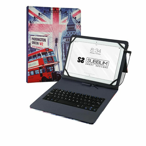 Funda para Tablet y Teclado Subblim SUB-KT1-USB050 Qwerty Español
