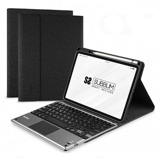 Housse pour Tablette et Clavier Subblim SUB-KT4-BTPI50 Noir Espagnol Qwerty iPad Pro 11″