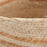 Set of Baskets Natural Beige 33 x 33 x 38 cm Natural Fibre (3 Pieces)