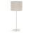 Lampe de bureau Blanc Lin Fer 60 W 220 V 240 V 220-240 V 25 x 25 x 63,5 cm
