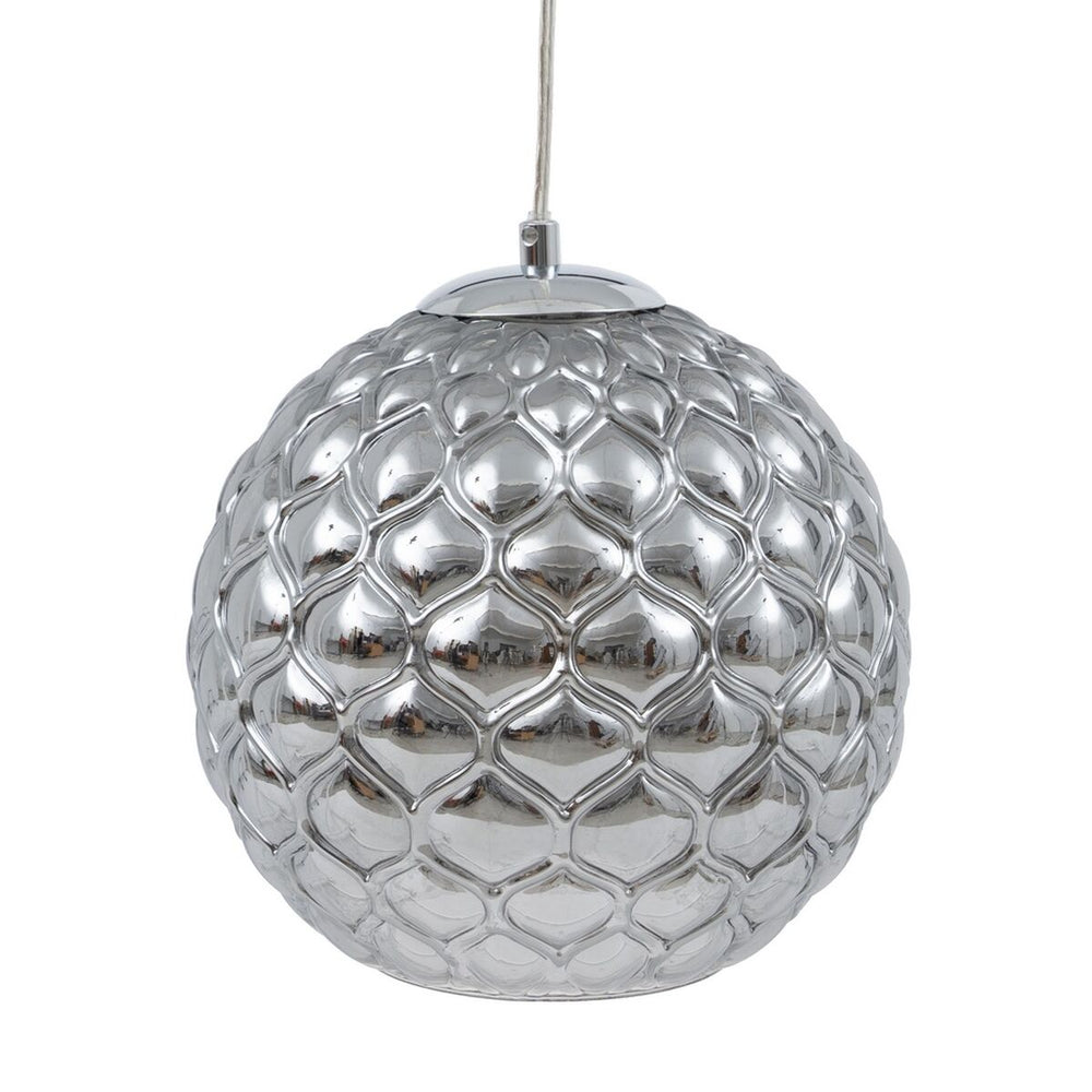 Ceiling Light Crystal Silver Iron Ø 20 cm 23 x 23 x 21,5 cm