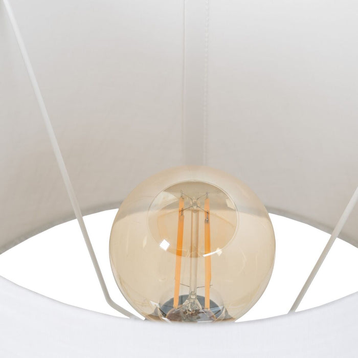 Lampe de bureau Doré Lin Métal Fer 40 W 220 V 30 x 30 x 47 cm