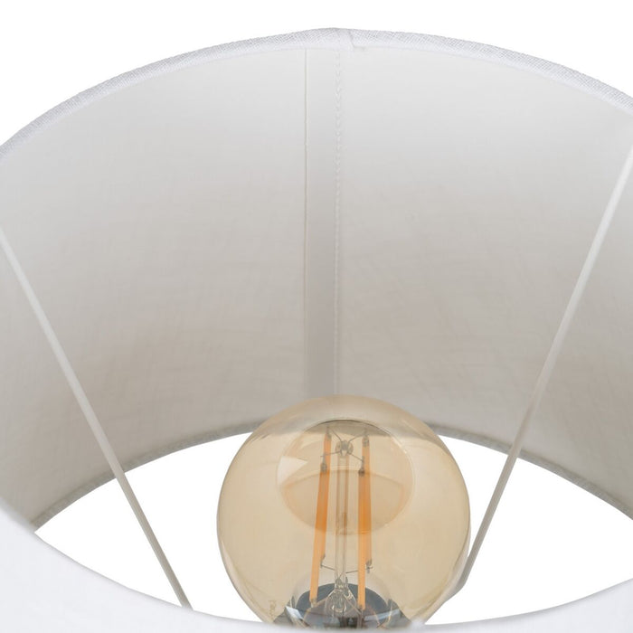 Lampe de bureau Doré Lin Métal Fer 40 W 220 V 30 x 30 x 52 cm