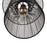 Lámpara de Techo 27 x 27 x 30,5 cm Negro Hierro Ø 27 cm