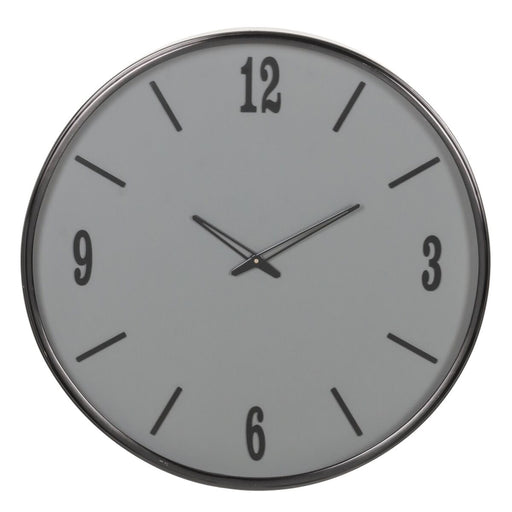 Reloj de Pared 51 x 5 x 51 cm Cristal Azul Acero