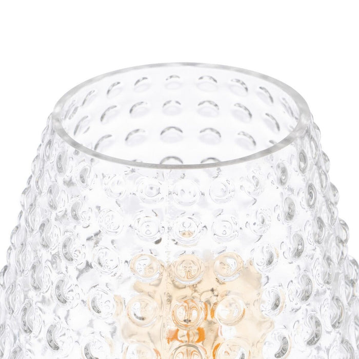 Lámpara de mesa Dorado Metal Cristal Latón Hierro 40 W 220 V 240 V 220-240 V 18 x 18 x 23 cm