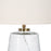 Desk lamp White Golden Cotton Metal Crystal Brass Iron 40 W 220 V 240 V 220-240 V 30 x 30 x 53 cm 45 x 45 x 46 cm