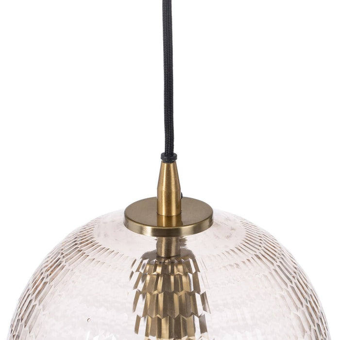 Ceiling Light Crystal Metal 22 x 22 x 32 cm