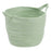 Set of Baskets Rope 33 x 33 x 38 cm Light Green (3 Pieces)