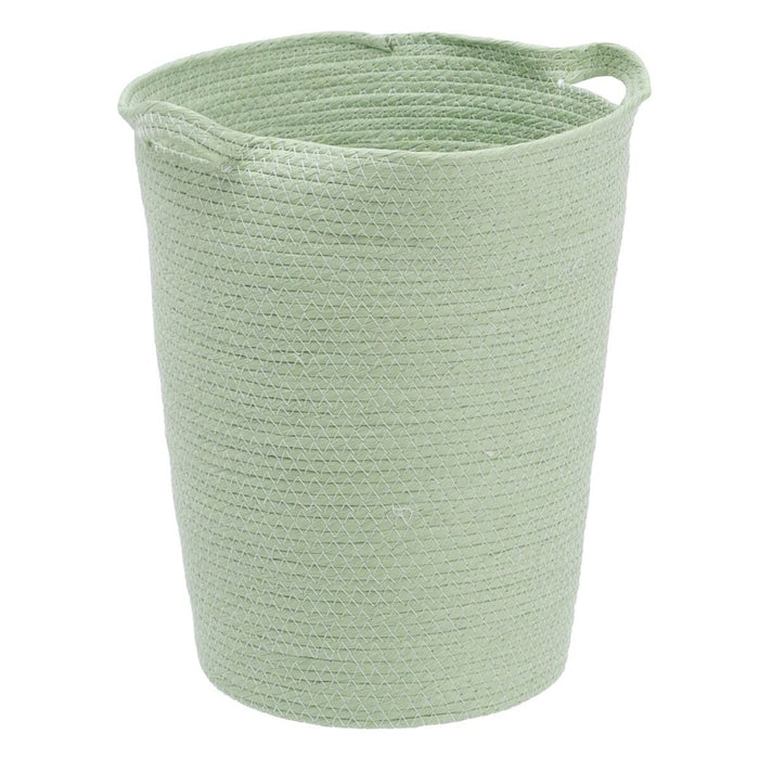 Set of Baskets Rope Light Green 48 x 48 x 42 cm (3 Pieces)