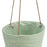 Set of Baskets Rope 20 x 20 x 27 cm Light Green (3 Pieces)