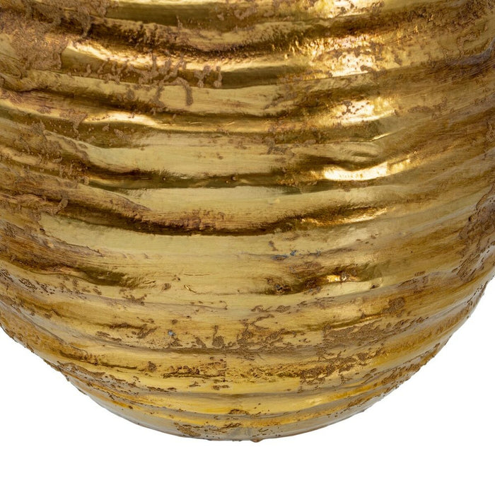 Planter 29 x 29 x 31,5 cm Ceramic Golden