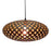 Ceiling Light 44 x 44 x 20 cm Golden Metal Cream