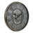 Wall Clock Grey Crystal Iron 69,5 x 9 x 69,5 cm (3 Units)