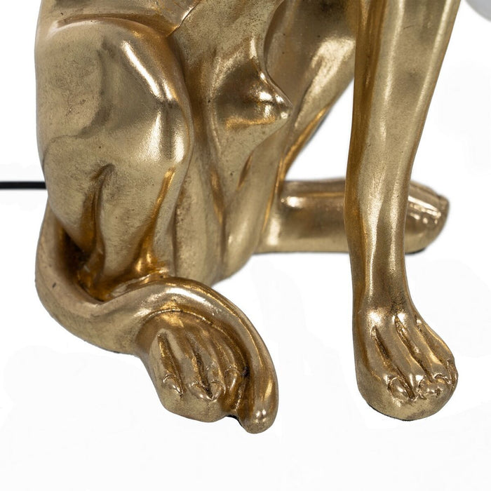 Lámpara de mesa Perro Dorado 40 W 220-240 V 25,5 x 16,5 x 36 cm