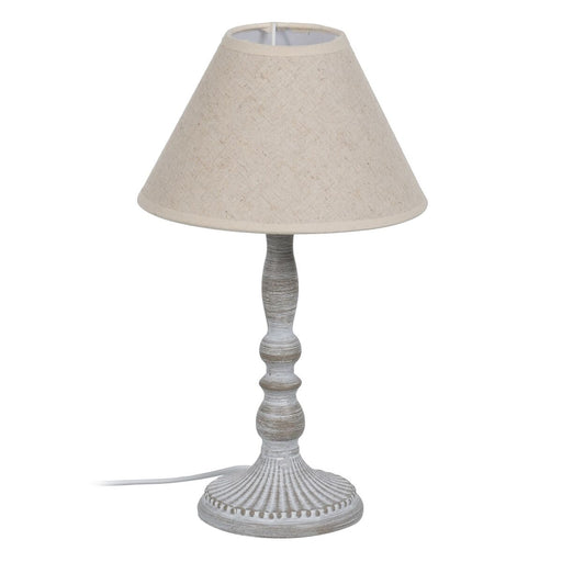 Desk lamp Beige Grey 60 W 220-240 V 20 x 20 x 34 cm