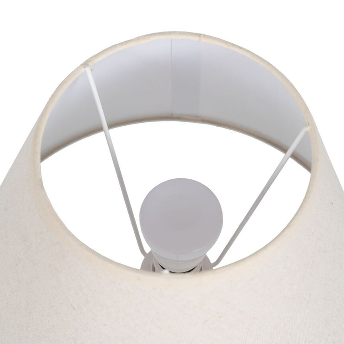 Lampe de bureau Beige Gris 60 W 220-240 V 25 x 25 x 50 cm