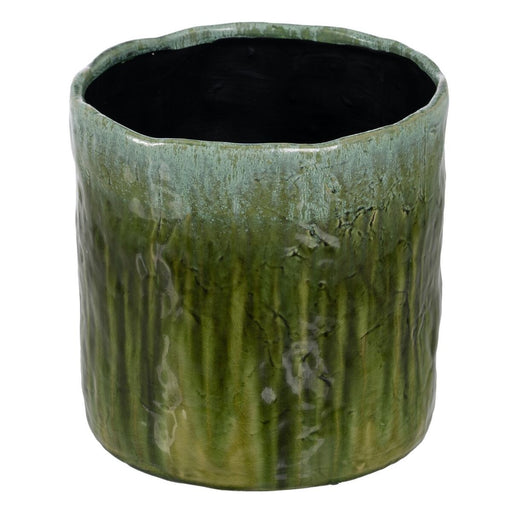 Cache-pot Vert Céramique 31 x 31 x 31 cm