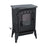 Decorative Electric Chimney Breast Classic Fire Torino Black 2000 W