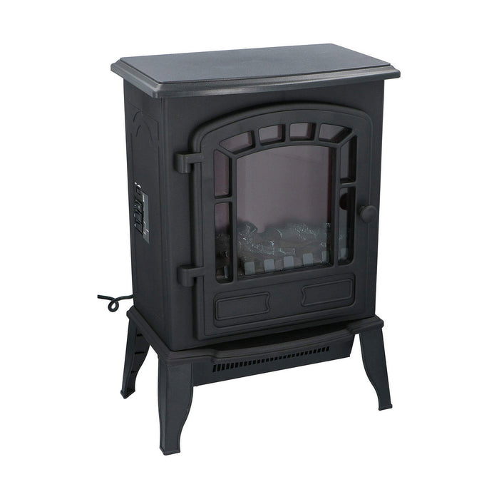 Cheminée murale électrique décorative Classic Fire Torino Noir 2000 W