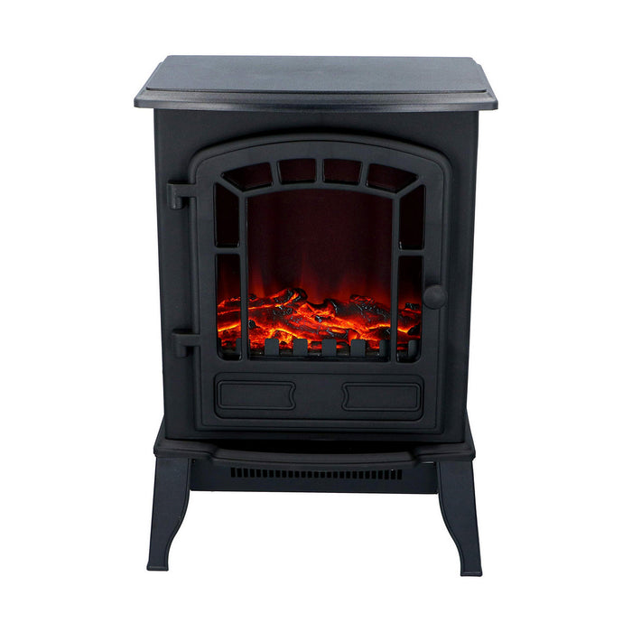 Cheminée murale électrique décorative Classic Fire Torino Noir 2000 W