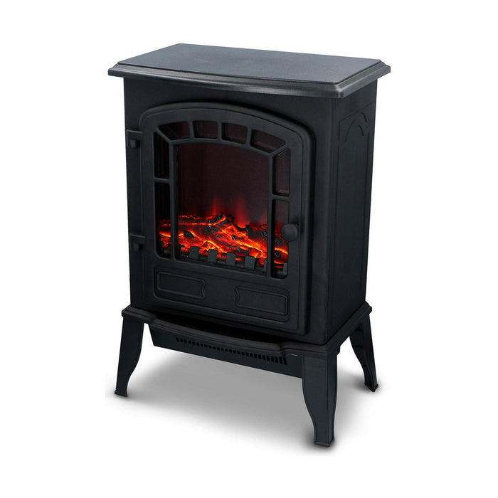 Cheminée murale électrique décorative Classic Fire Torino Noir 2000 W