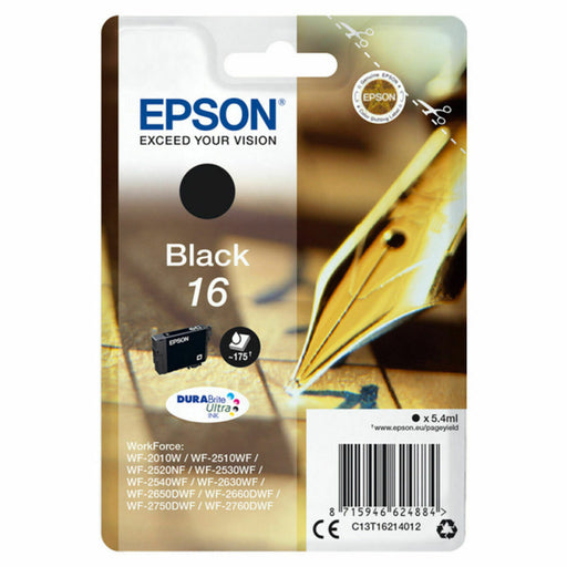 Compatible Ink Cartridge Epson C13T16214012 Black