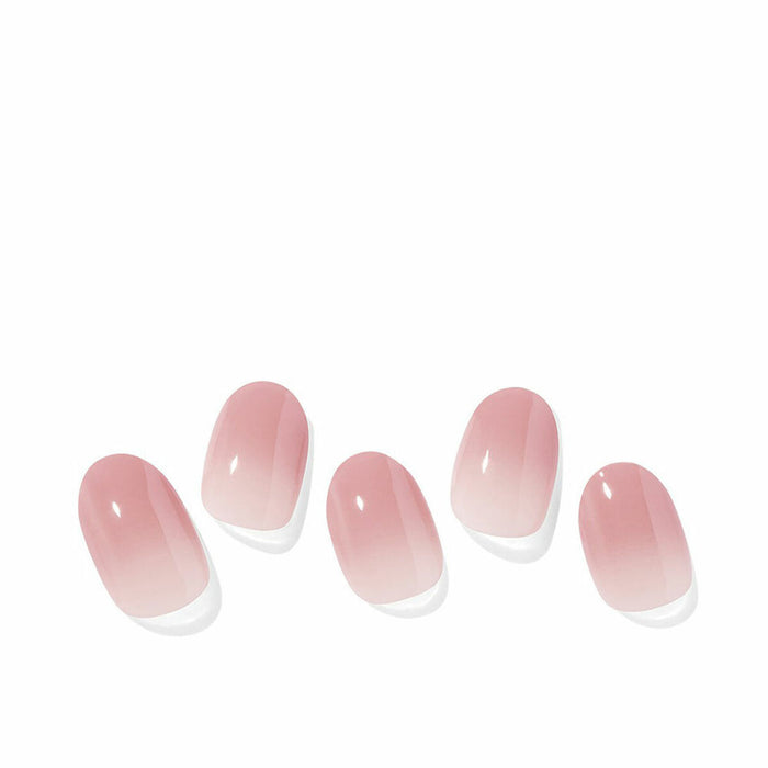 Feuilles de gel pour ongles Ohora Semi Cured Gel Milk Rose 30 Pièces