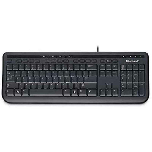 Keyboard Microsoft ANB-00012 Black Spanish Qwerty