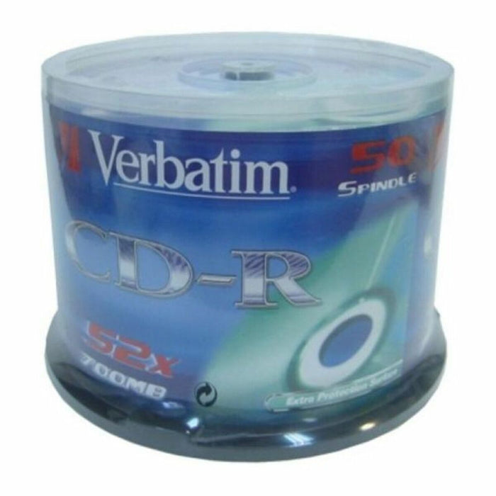 CD-R Verbatim 43351 52x 700 MB (50 Unités)