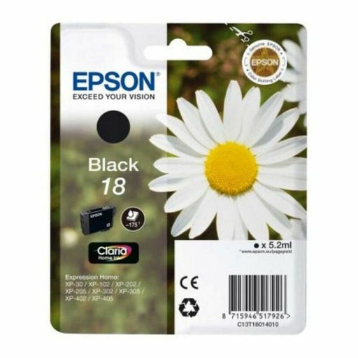 Cartouche d'Encre Compatible Epson 18 Noir